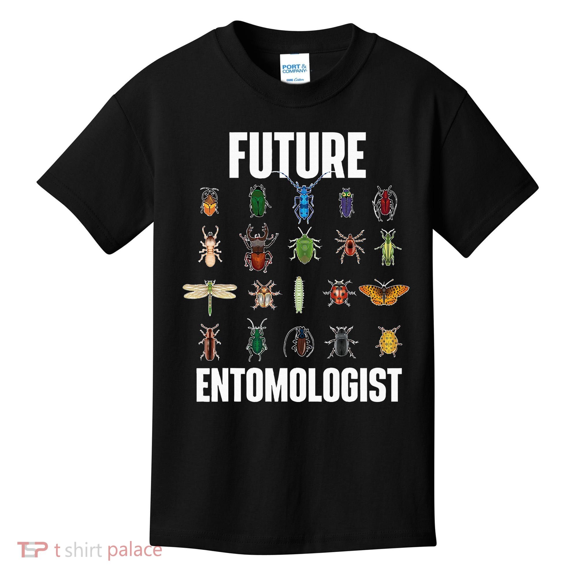Future Entomologist Entomology Insect Lover Bug Collector Kids T-Shirt