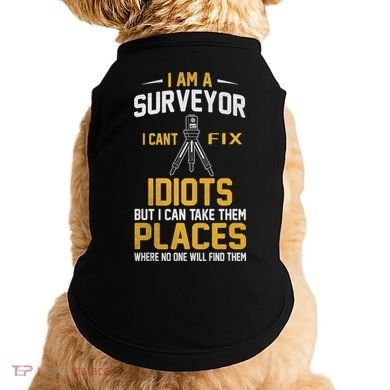 Future Engineer Engineering Equipment Workers Land Surveyor Doggie Tank