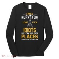 Future Engineer Engineering Equipment Workers Land Surveyor Long Sleeve Shirt thumb 0