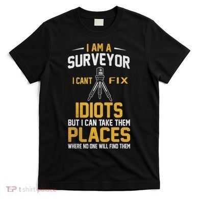 Future Engineer Engineering Equipment Workers Land Surveyor T-Shirt