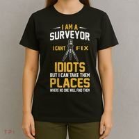 Future Engineer Engineering Equipment Workers Land Surveyor T-Shirt thumb 4