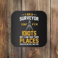 Future Engineer Engineering Equipment Workers Land Surveyor Coaster thumb 0