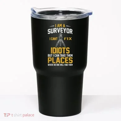 Future Engineer Engineering Equipment Workers Land Surveyor Tumbler