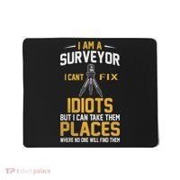 Future Engineer Engineering Equipment Workers Land Surveyor Mousepad thumb 0