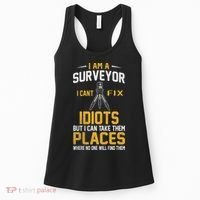 Future Engineer Engineering Equipment Workers Land Surveyor Women's Tank Top thumb 0