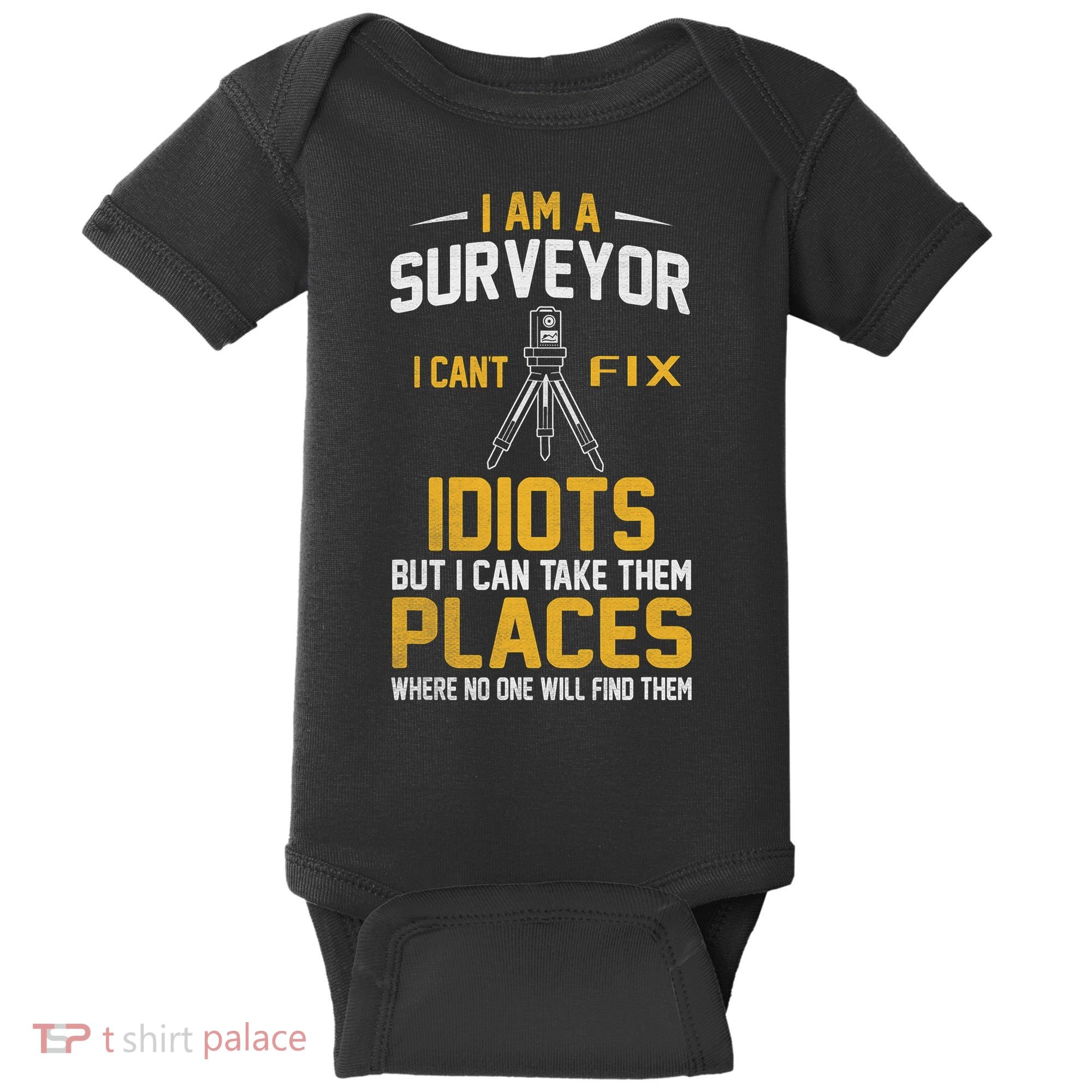 Future Engineer Engineering Equipment Workers Land Surveyor Baby Bodysuit