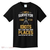 Future Engineer Engineering Equipment Workers Land Surveyor Kids T-Shirt thumb 0