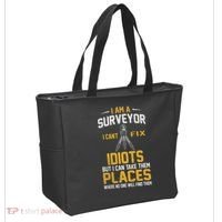 Future Engineer Engineering Equipment Workers Land Surveyor Tote Bag thumb 2