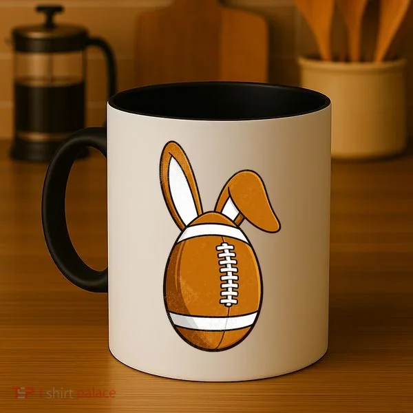 Football Easter Egg Coffee Mug