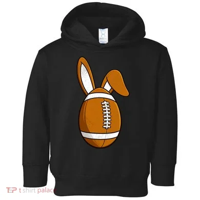 Football Easter Egg Toddler Hoodie