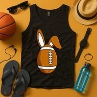 Football Easter Egg Tank Top thumb 4