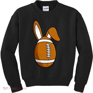 Football Easter Egg Kids Sweatshirt