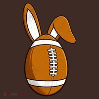 Football Easter Egg Apron thumb 3