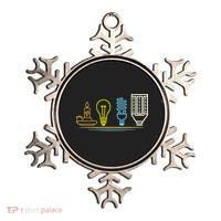 Funny Electrician Engineer Light Bulb Electricity Ornament thumb 0
