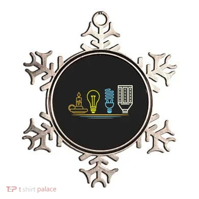 Funny Electrician Engineer Light Bulb Electricity Ornament