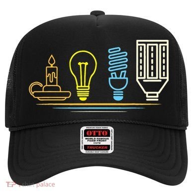 Funny Electrician Engineer Light Bulb Electricity Hat