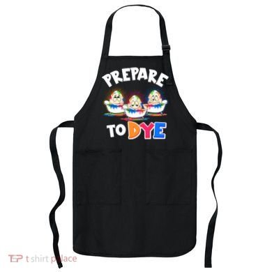 Funny Easter Eggs Prepare To Dye Apron