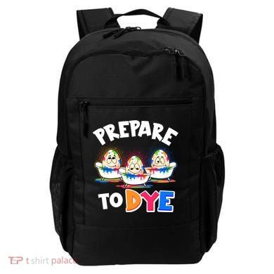 Funny Easter Eggs Prepare To Dye Backpack