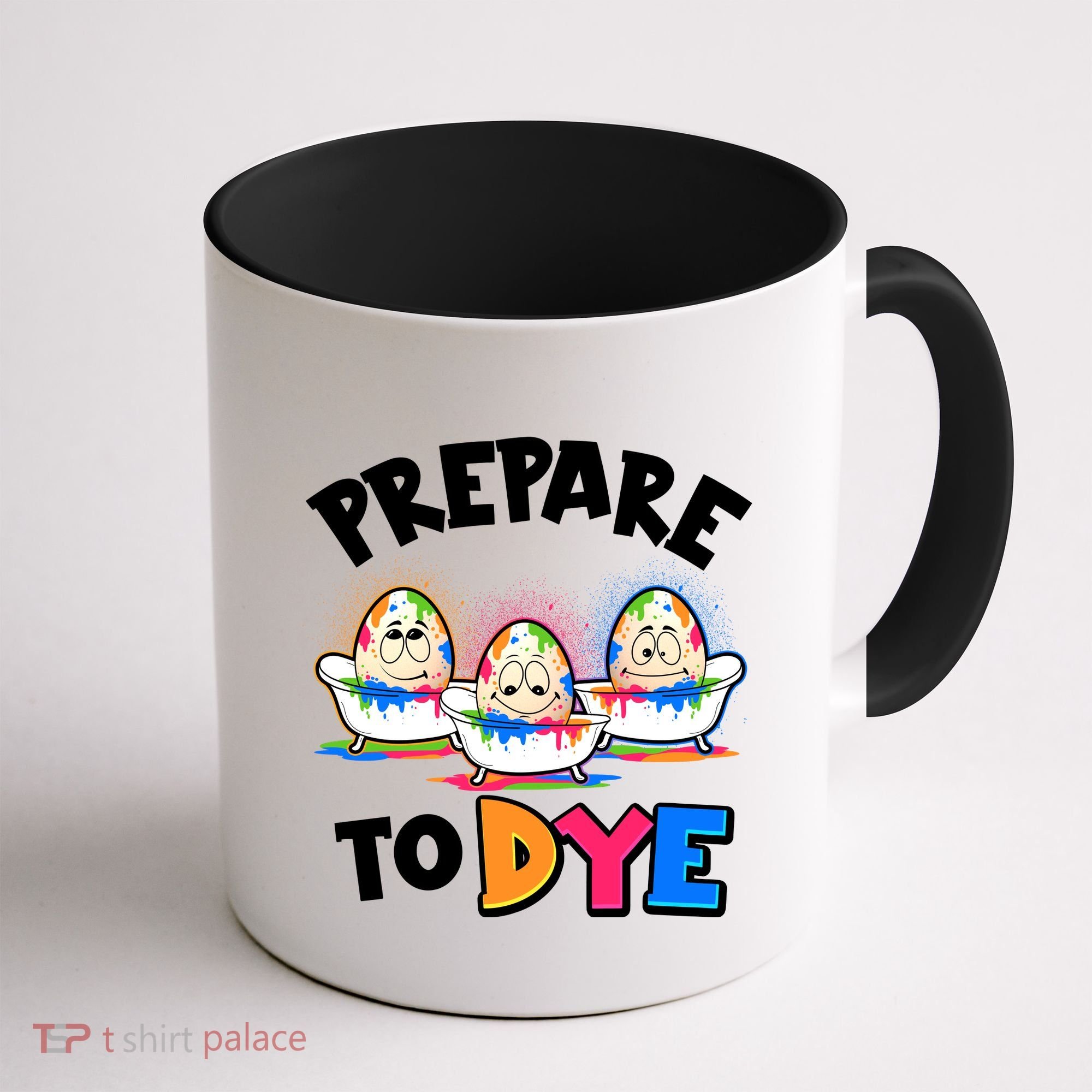 Funny Easter Eggs Prepare To Dye Coffee Mug