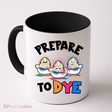 Funny Easter Eggs Prepare To Dye Coffee Mug