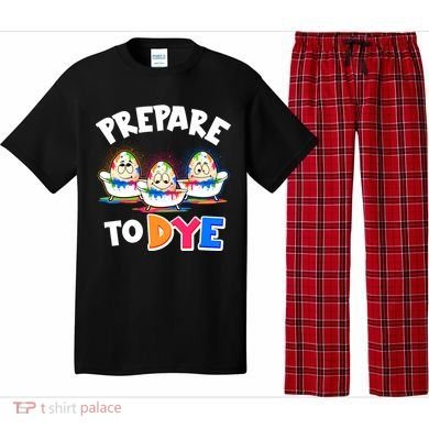 Funny Easter Eggs Prepare To Dye Pajama Set
