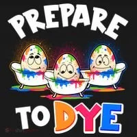 Funny Easter Eggs Prepare To Dye Mousepad thumb 1