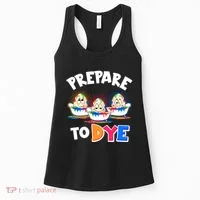 Funny Easter Eggs Prepare To Dye Women's Tank Top thumb 0