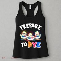 Funny Easter Eggs Prepare To Dye Women's Tank Top thumb 3