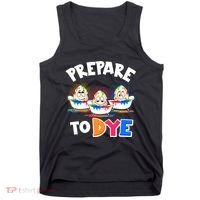 Funny Easter Eggs Prepare To Dye Tank Top thumb 0