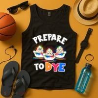 Funny Easter Eggs Prepare To Dye Tank Top thumb 4