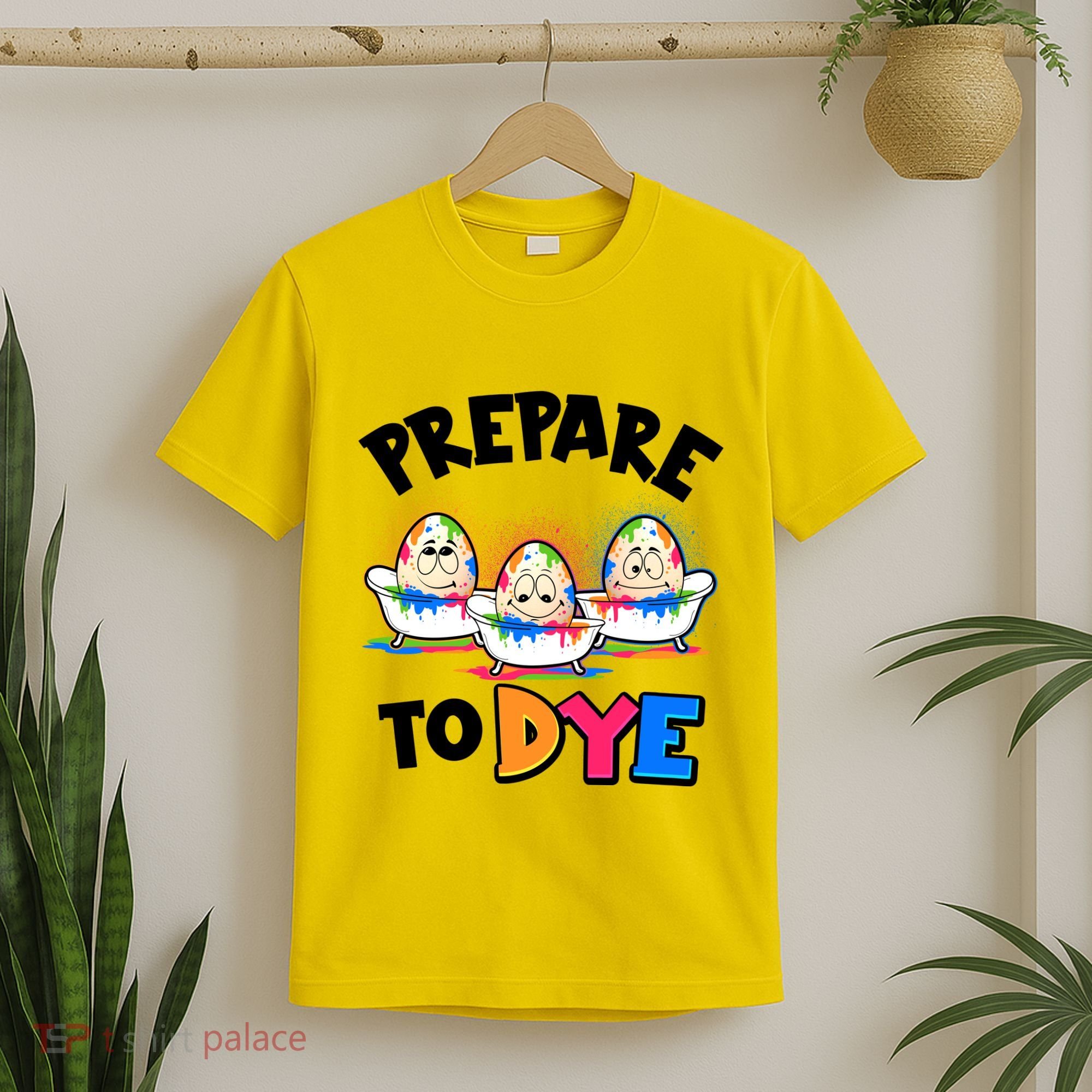 Funny Easter Eggs Prepare To Dye T-Shirt