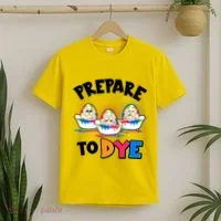 Funny Easter Eggs Prepare To Dye T-Shirt thumb 2