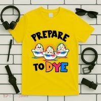 Funny Easter Eggs Prepare To Dye T-Shirt thumb 5