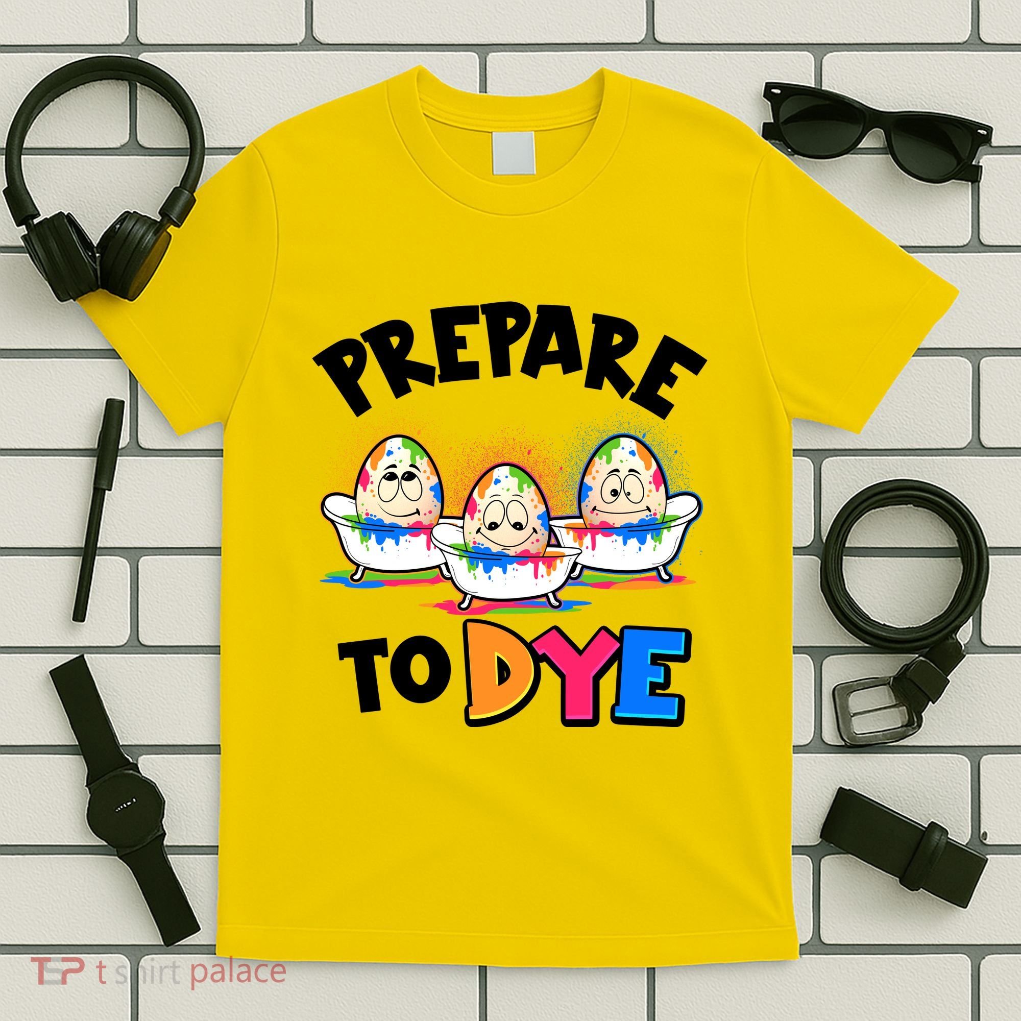 Funny Easter Eggs Prepare To Dye T-Shirt