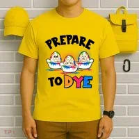 Funny Easter Eggs Prepare To Dye T-Shirt thumb 6