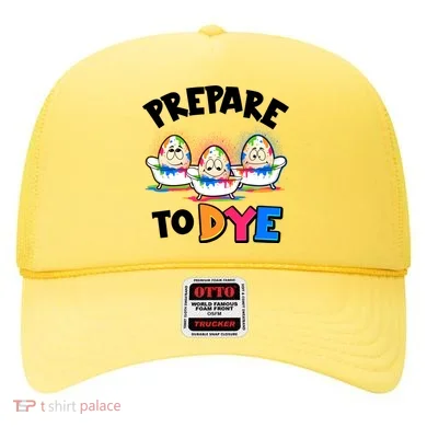 Funny Easter Eggs Prepare To Dye Hat