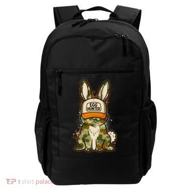 Funny Easter Egg Hunter Camouflage Bunny Rabbit Backpack
