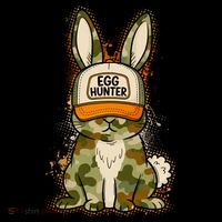Funny Easter Egg Hunter Camouflage Bunny Rabbit Tank Top thumb 6