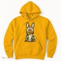 Funny Easter Egg Hunter Camouflage Bunny Rabbit Hoodie thumb 0