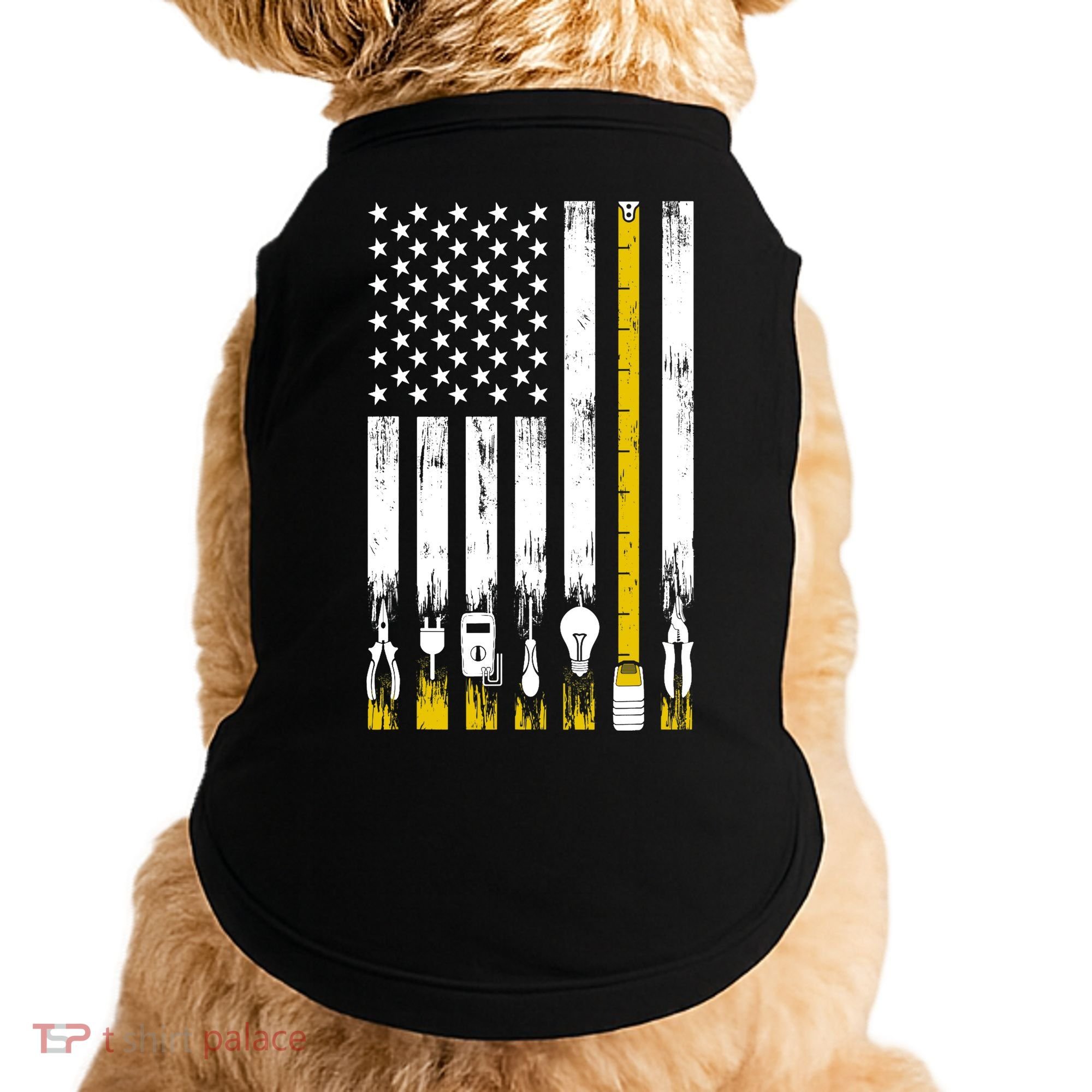 Funny Electrician Electrician Electrical Engineer Doggie Tank