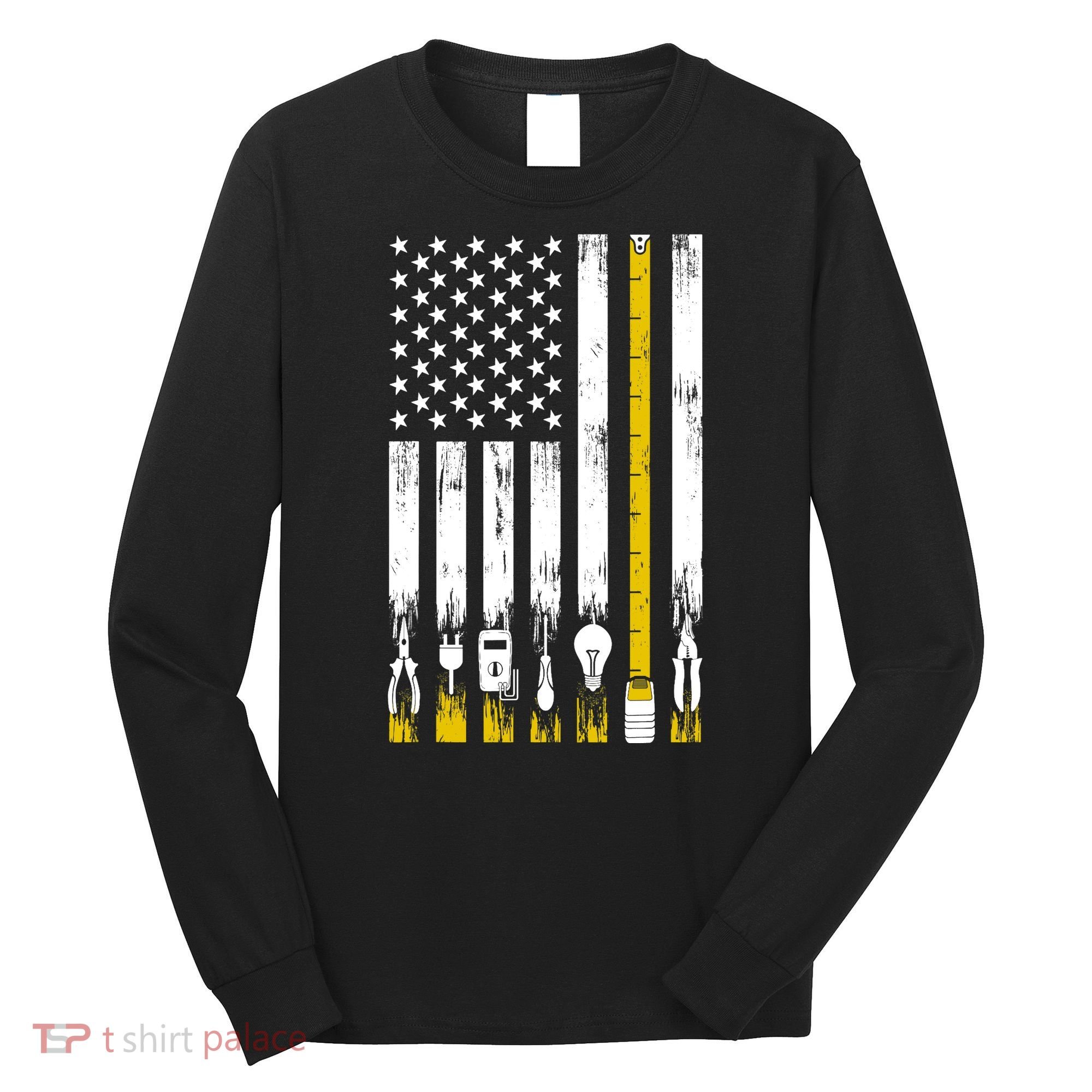 Funny Electrician Electrician Electrical Engineer Long Sleeve Shirt