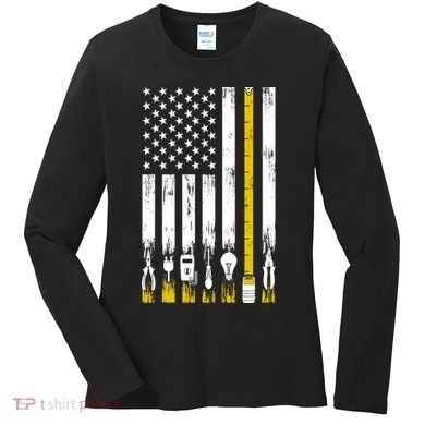 Funny Electrician Electrician Electrical Engineer Women's Long Sleeve Shirt