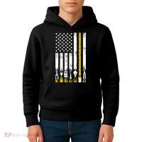 Funny Electrician Electrician Electrical Engineer Kids Hoodie thumb 4