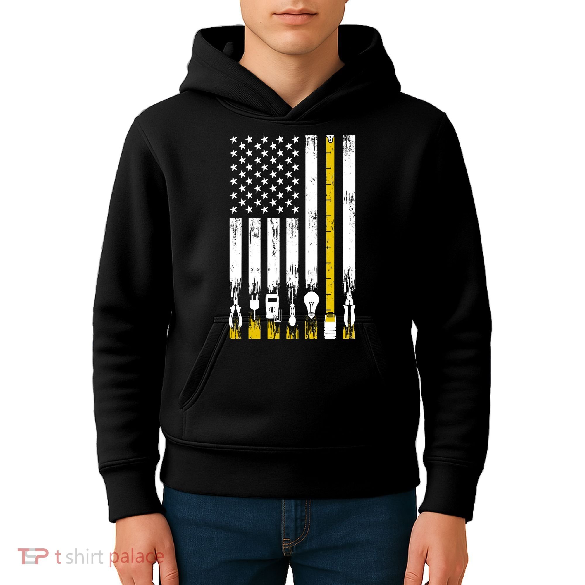 Funny Electrician Electrician Electrical Engineer Kids Hoodie