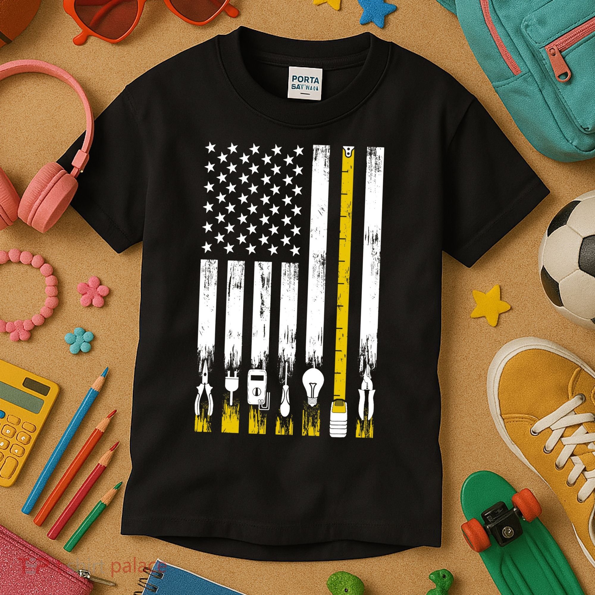 Funny Electrician Electrician Electrical Engineer Kids T-Shirt