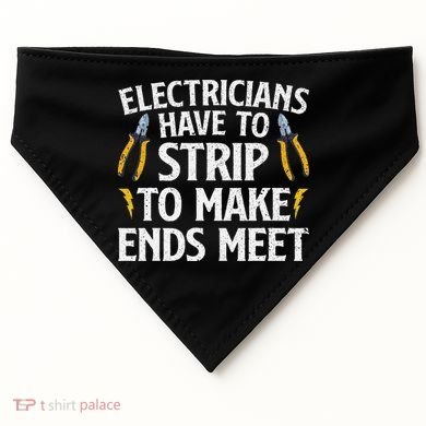 Funny Electrician Electrician Electrical Tools USA-Made Doggie Bandana