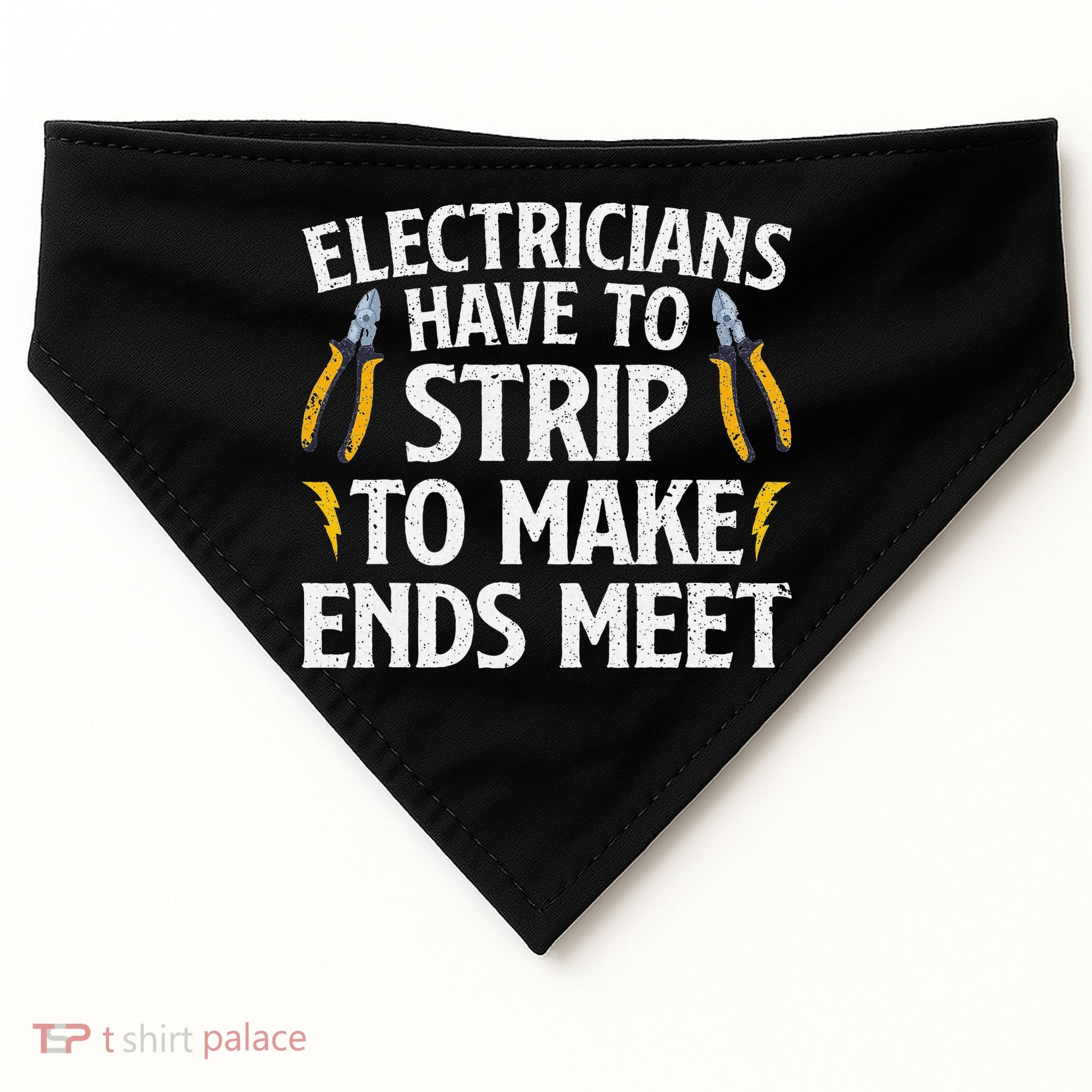 Funny Electrician Electrician Electrical Tools USA-Made Doggie Bandana