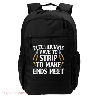 Funny Electrician Electrician Electrical Tools Backpack