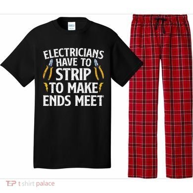 Funny Electrician Electrician Electrical Tools Pajama Set