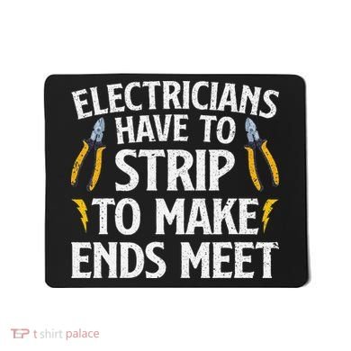 Funny Electrician Electrician Electrical Tools Mousepad